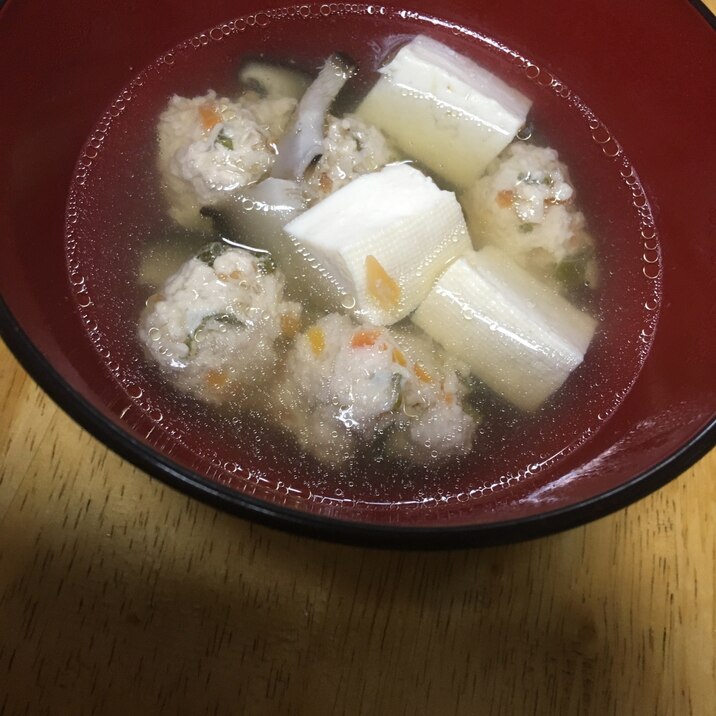 鶏団子汁